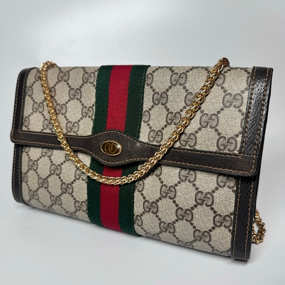 Gucci Ophidia Supreme GG Monogram Crossbody Bag - Picture 17 of 17